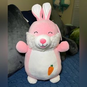 Squishmallows Bop the Pink Bunny 14” Easter Hugmee Stuffed Plush